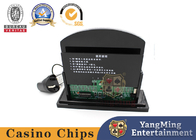 Imported Acrylic Carved Black Jack Casino Gambling Chips
